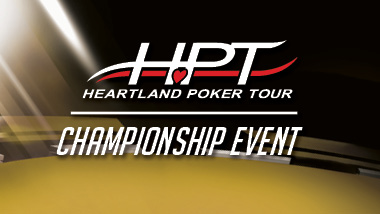 Heartland Poker Tour poker table